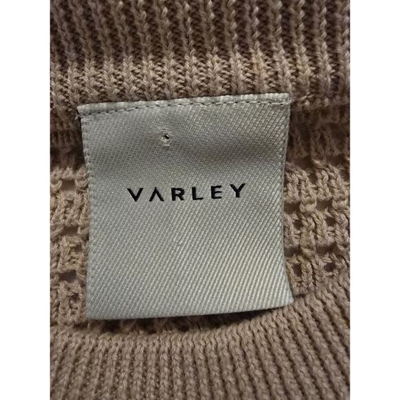 Varley Kershaw Sweater in Moonlight XS True Knit 100% Cotton - Picture 6 of 6